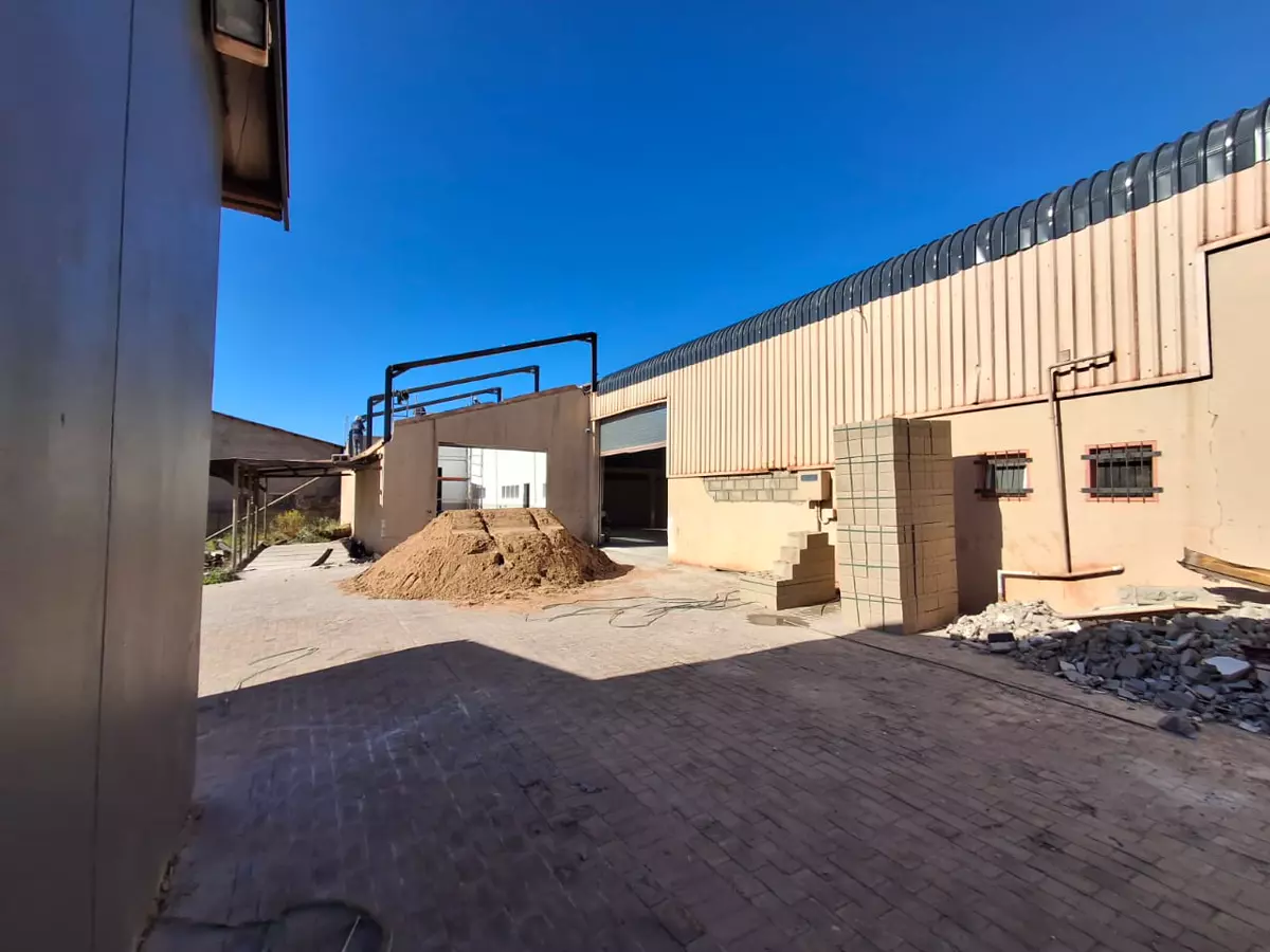 A commercial building under construction